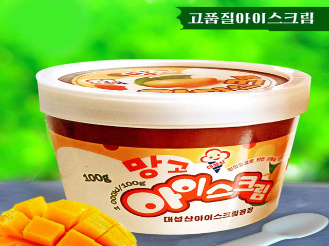 Mango ice cream